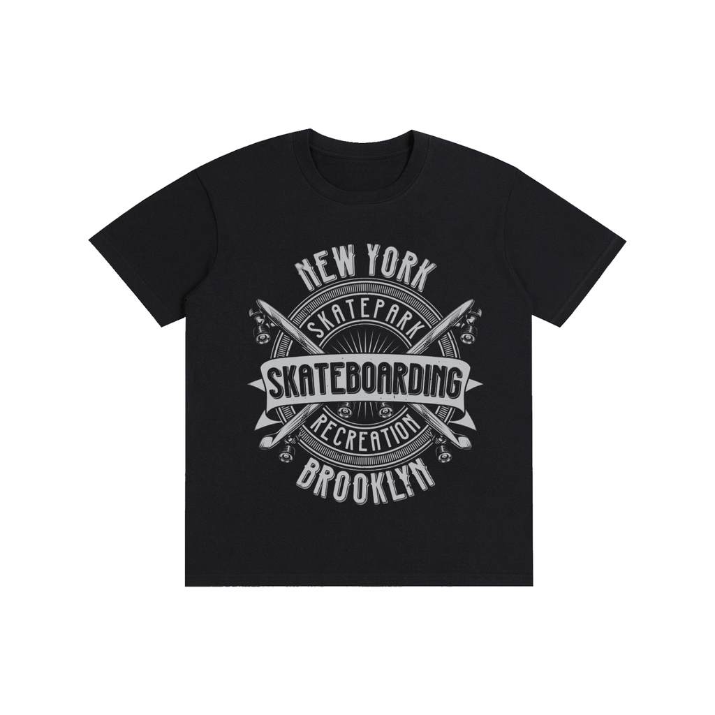 New York Skatepark Black Graphic T-Shirt
