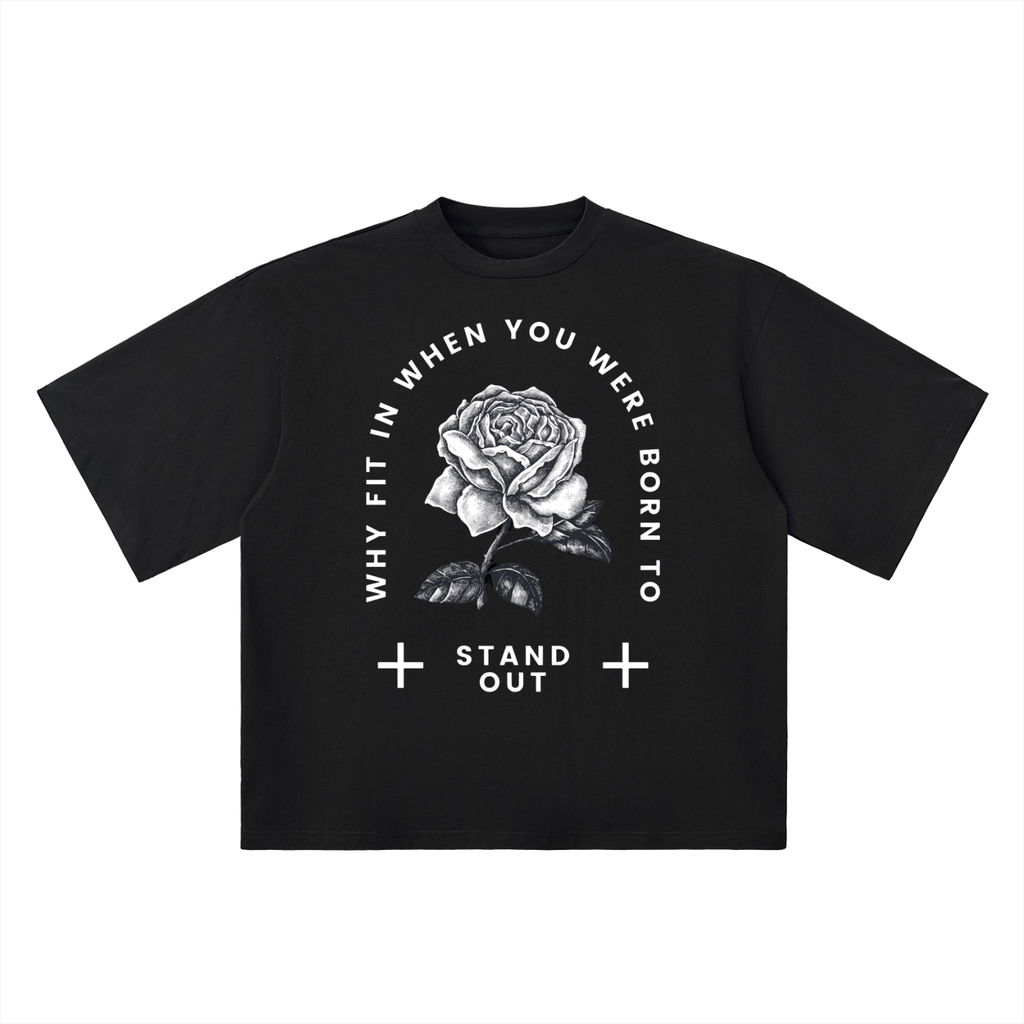 Stand Out With Rose T-shirt Design
