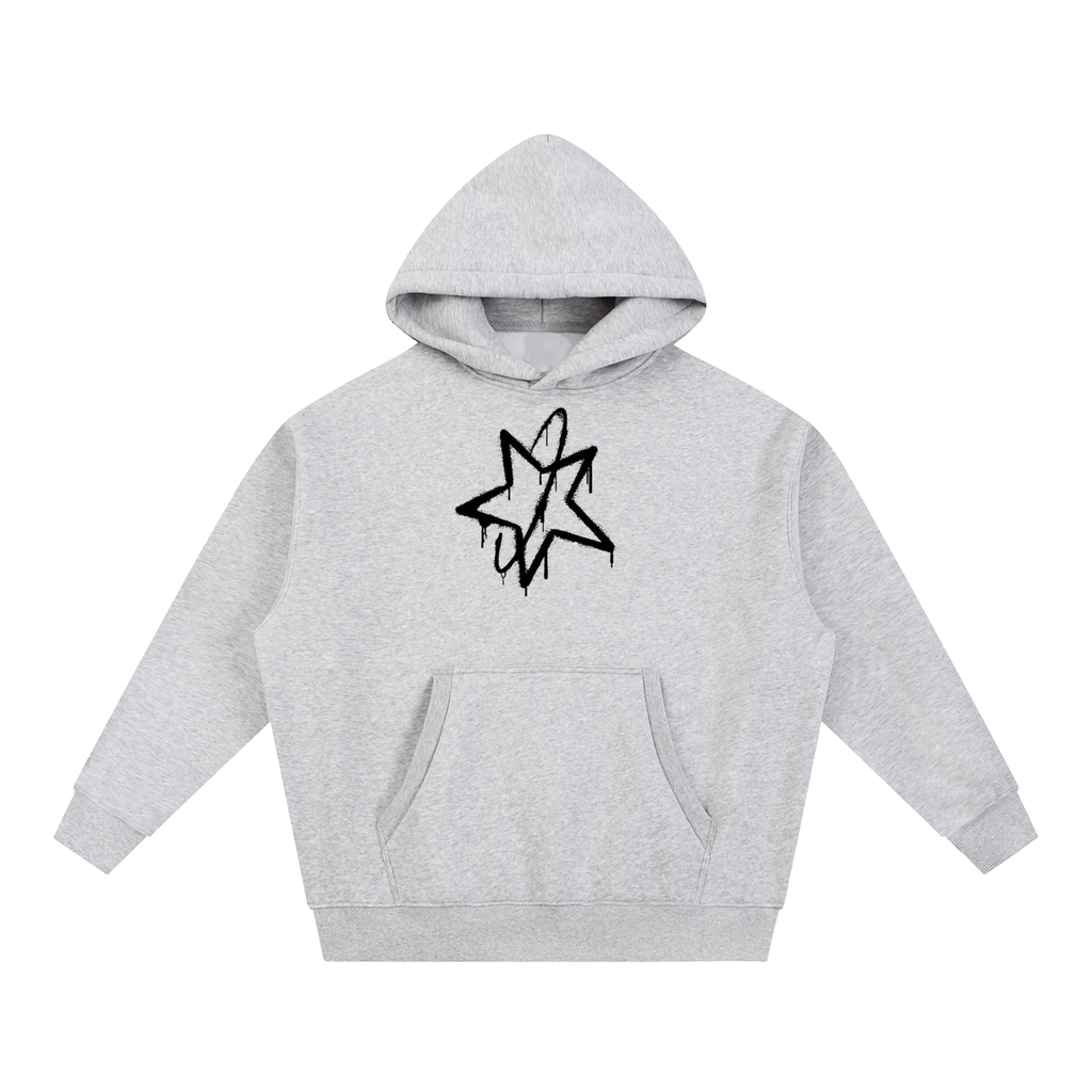 Spray Painted Star Hoodie
