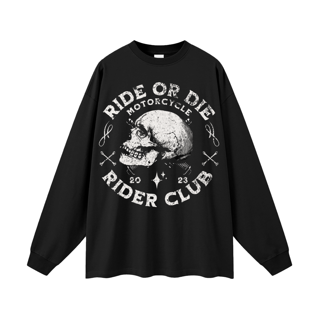 Ride Or Die Motercycle Club Long Sleeve T-Shirt