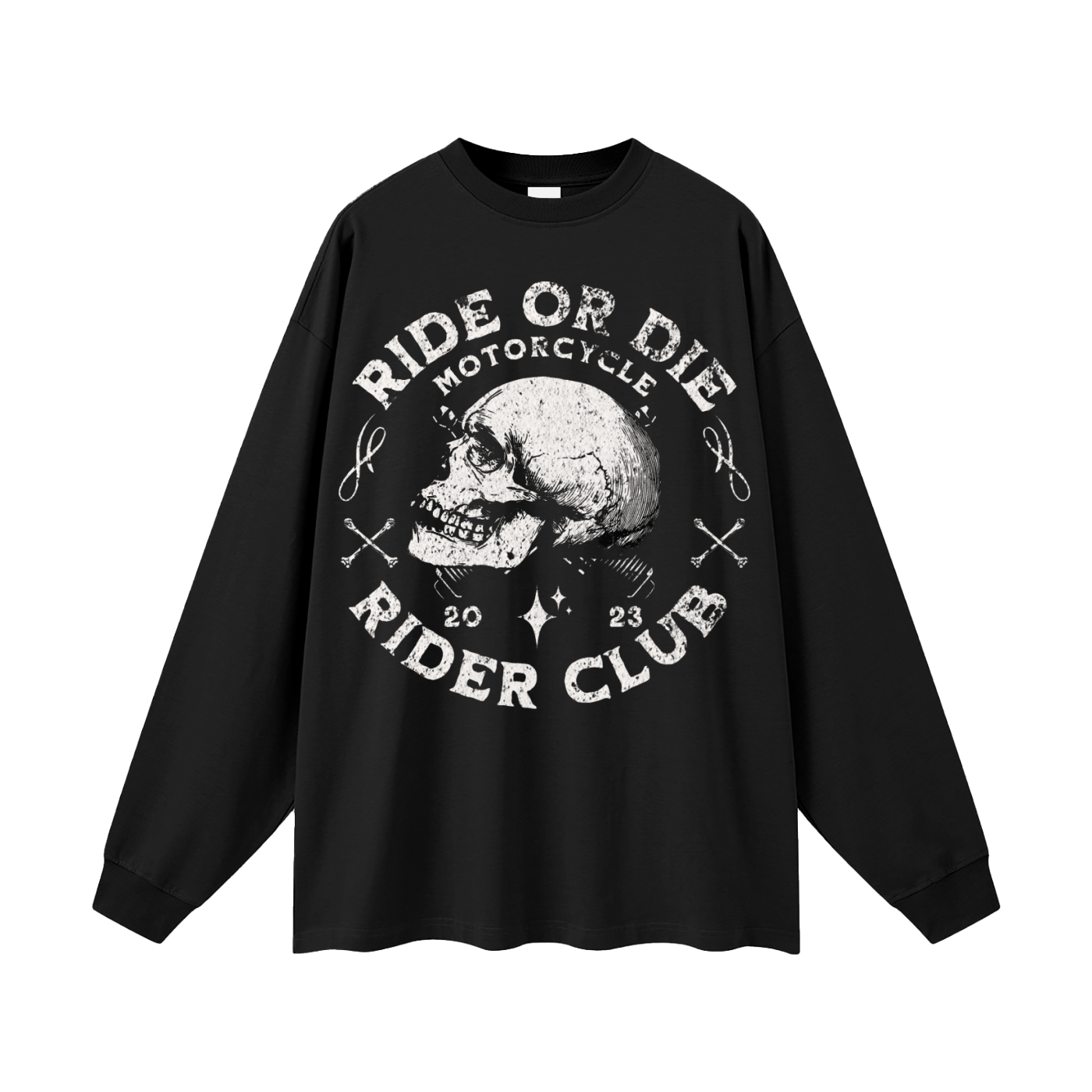 Ride Or Die Motercycle Club Long Sleeve T-Shirt